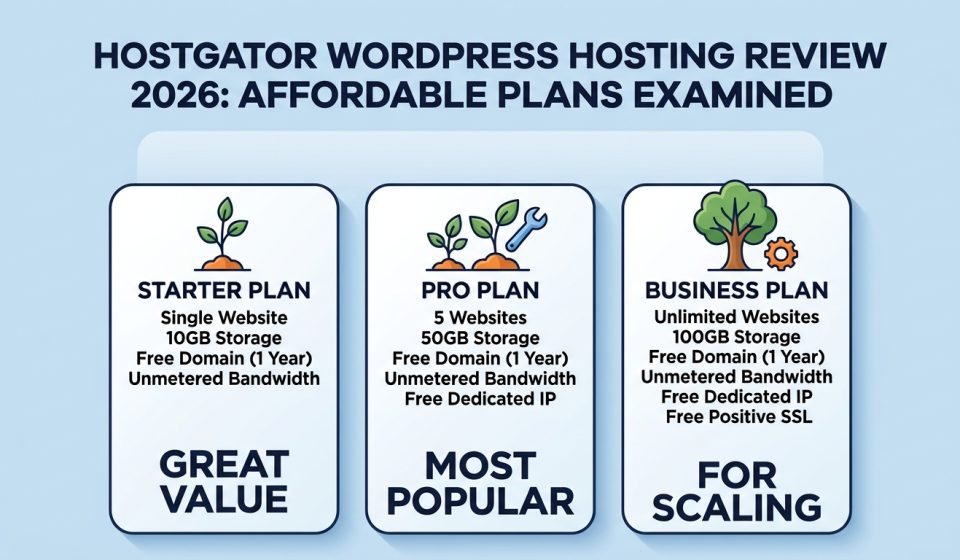 HostGator WordPress Hosting Review 2026
